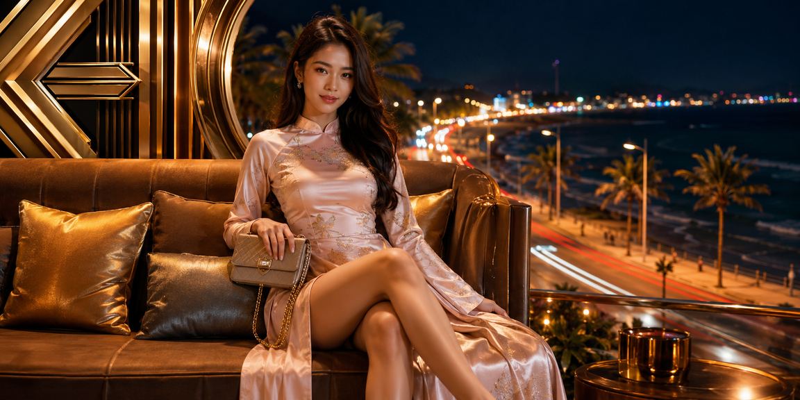 Trải nghiệm casino tại Mũi Né với trang phục áo dài truyền thống