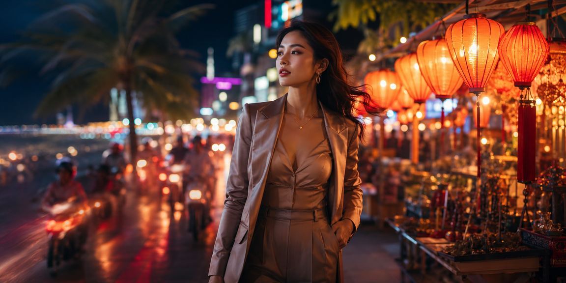 Không gian chợ đêm Phú Quốc với ưu đãi VIP cho người chơi